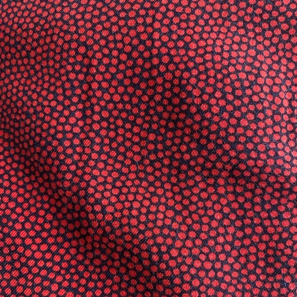 Boden Women’s Red Polka Dots Long Sleeve A-Line Shift Dress Size 14L - Picture 7 of 10